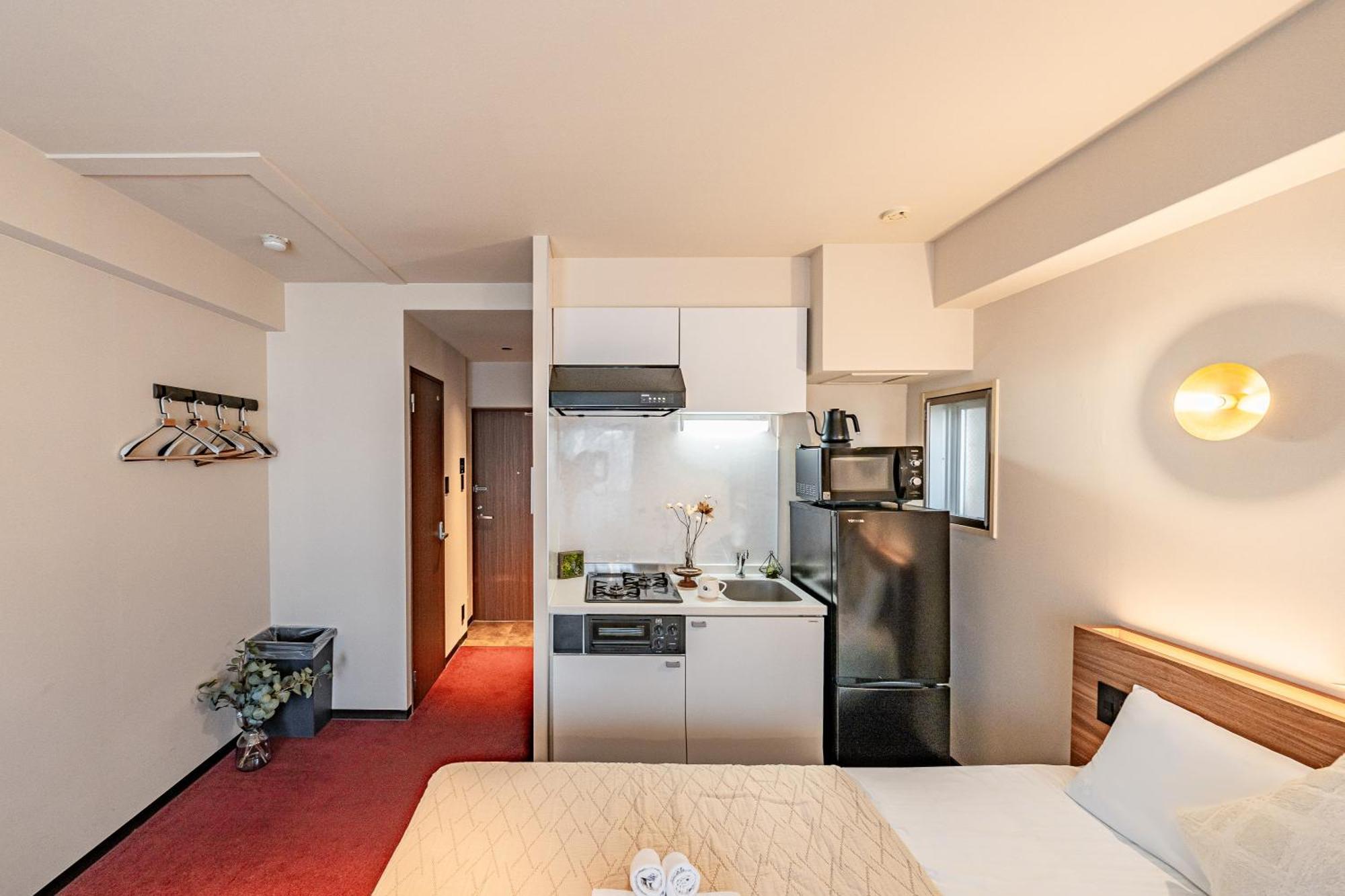 Apartment Hotel 11 Shinsaibashi Amemura Osaka Esterno foto